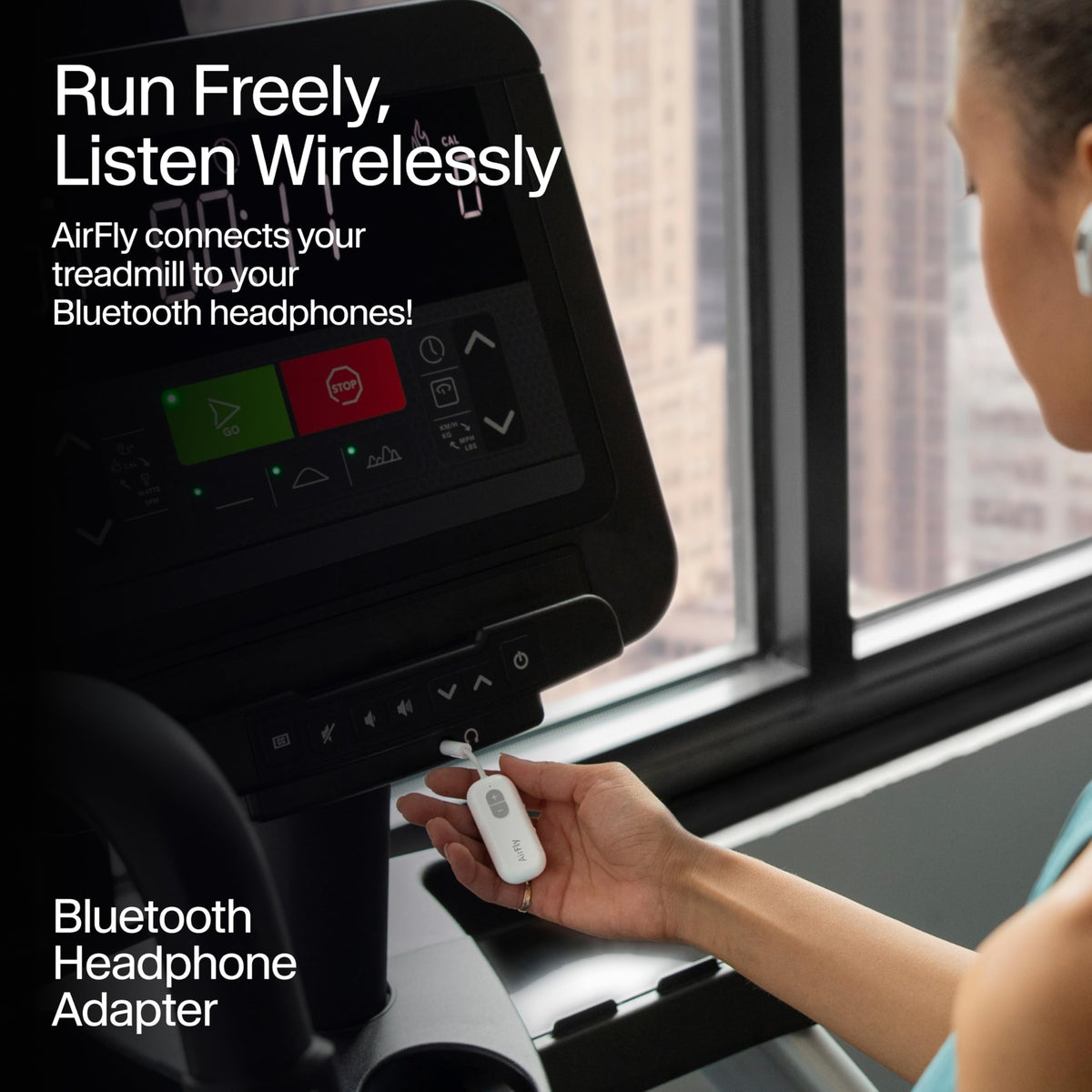 Twelve South AirFly SE beside phone and travel wallet illustrating travel-ready convenience benefit