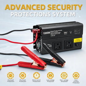 TWING 1000W inverter aluminum housing for durability and heat dissipation.