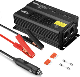 TWING 1000W inverter front view showing compact portability and grab-and-go design.