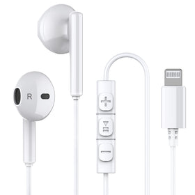 Twinice lightning-earbuds deliver clear audio on iPhone devices.