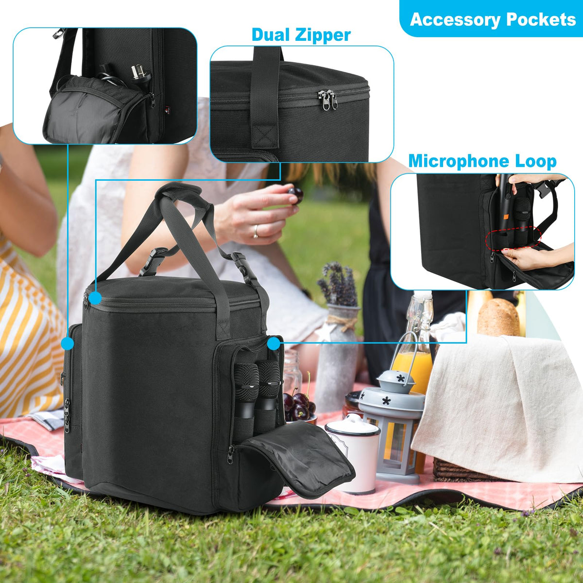 TXEsign breathable foam back panel for comfortable long carries