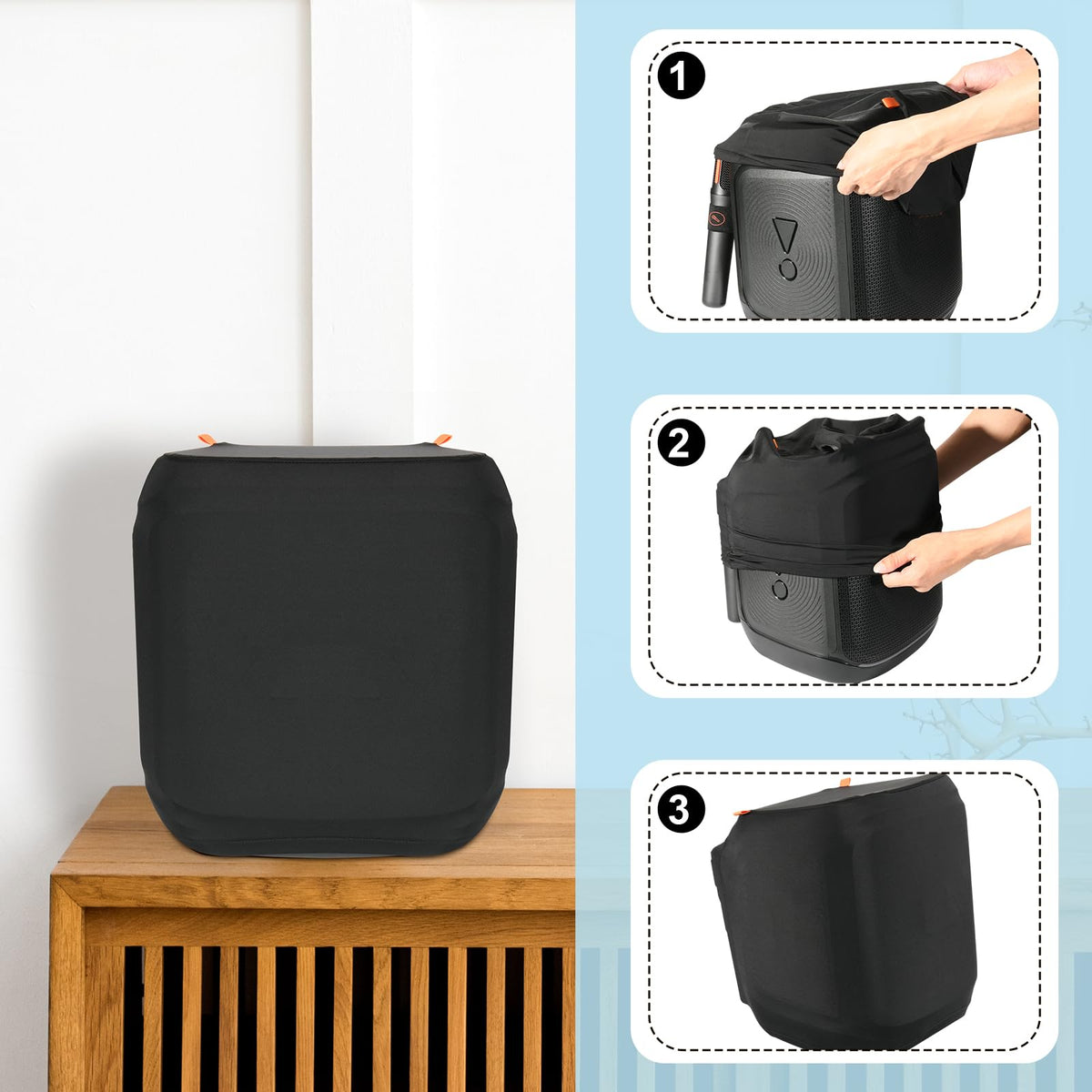 TXEsign folded flat for travel showing compact storage convenience