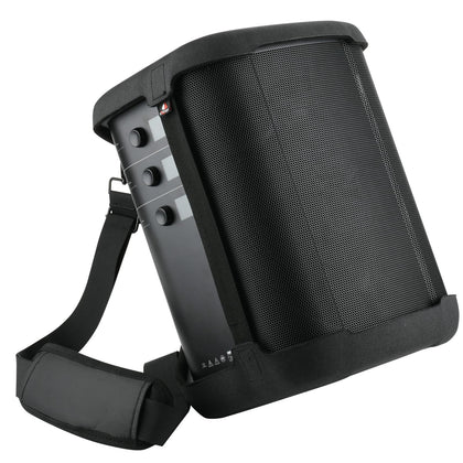 TXEsign front view of case protecting Bose S1 Pro+ and showing fit
