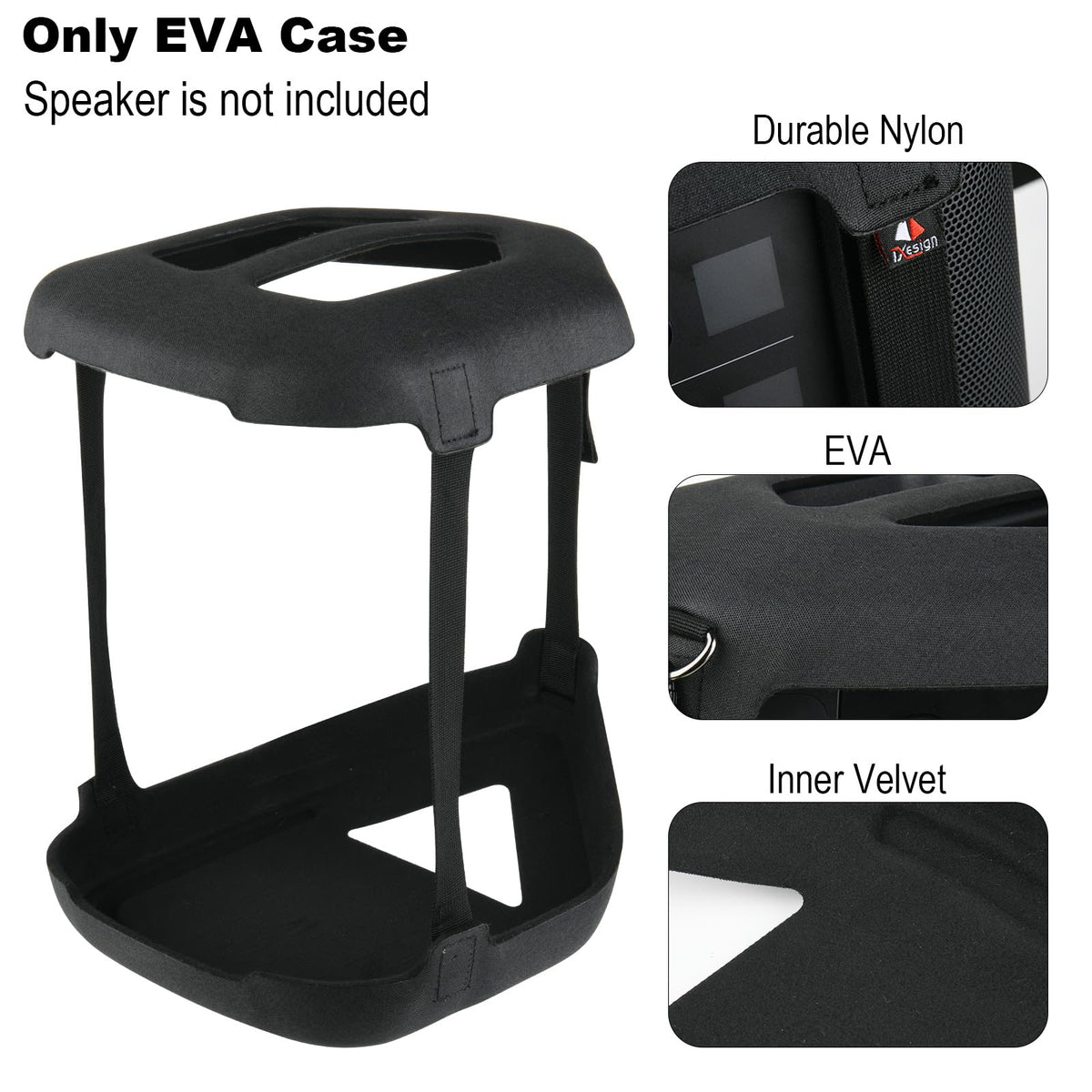 TXEsign adjustable shoulder strap attached for hands-free carrying benefit