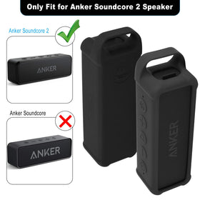 Reinforced corners provide extra shock absorption for Soundcore 2.