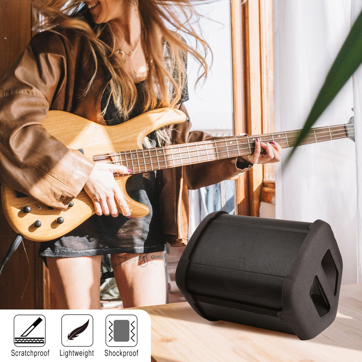 TXEsign top handle cutout on case for easy access and quick grabs