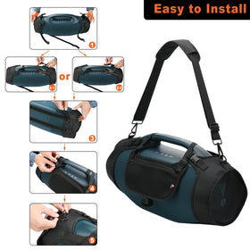 TXEsign Boombox 4 adjustable shoulder pad enhances carrying comfort