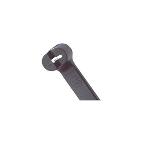 Ty-Rap Cable Tie 13.4 inch closeup shows rugged black nylon for tough fastening.