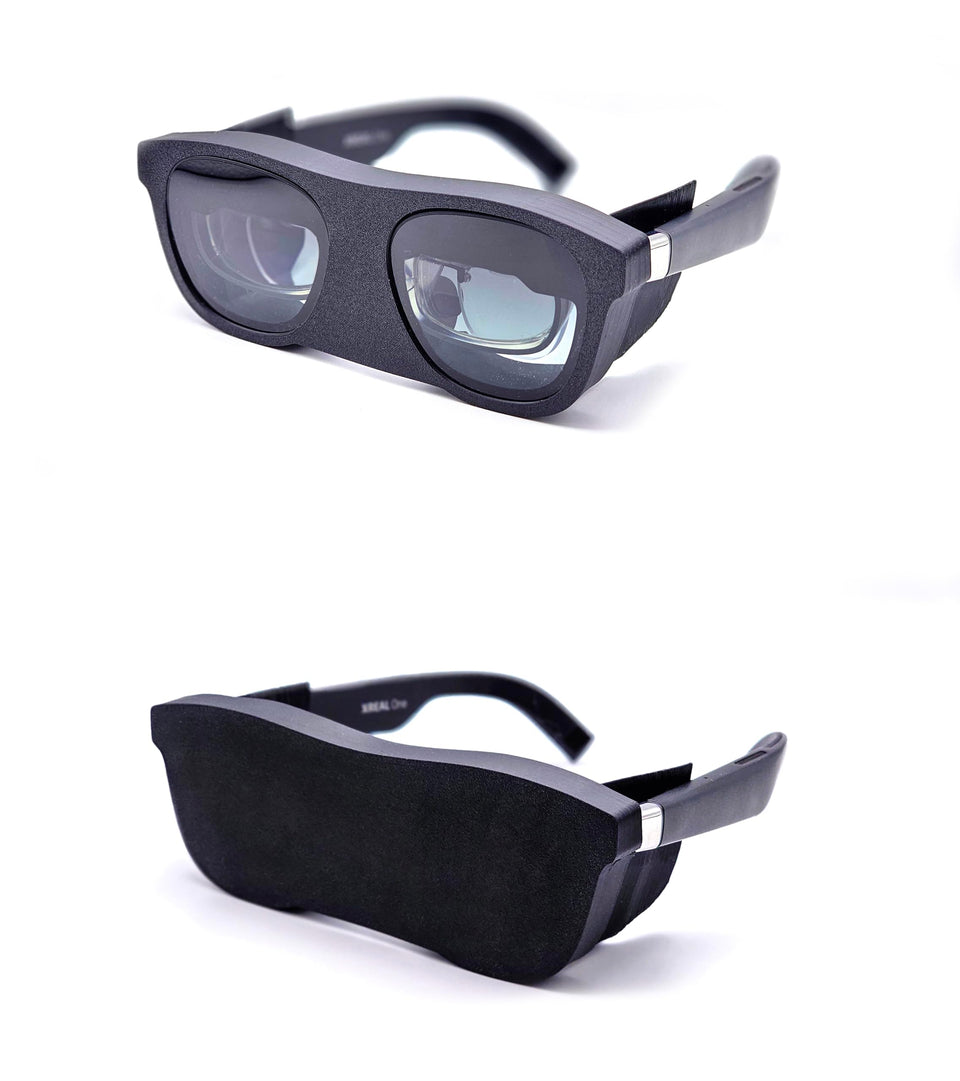Tyco Tech front view on Xreal One showing improved contrast and reduced glare