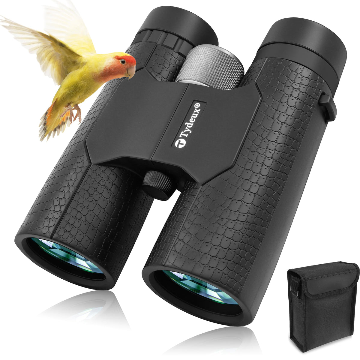 Tydeux front view showing lenses and compact design for clearer distant vision