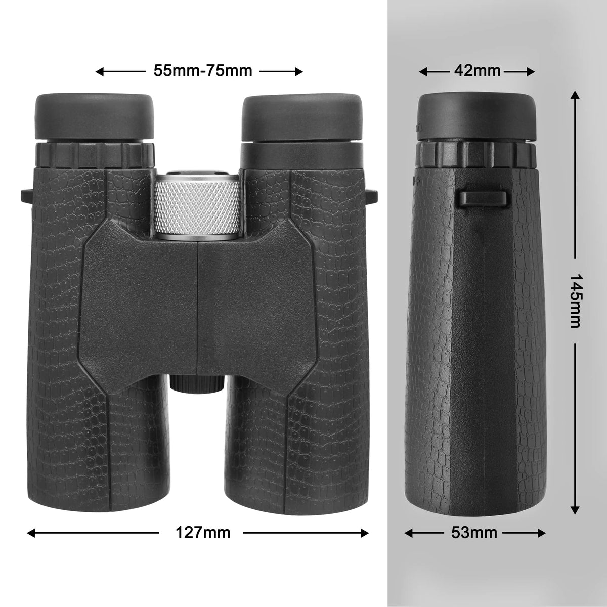 Tydeux in box with strap and case showing ready-to-gift convenience