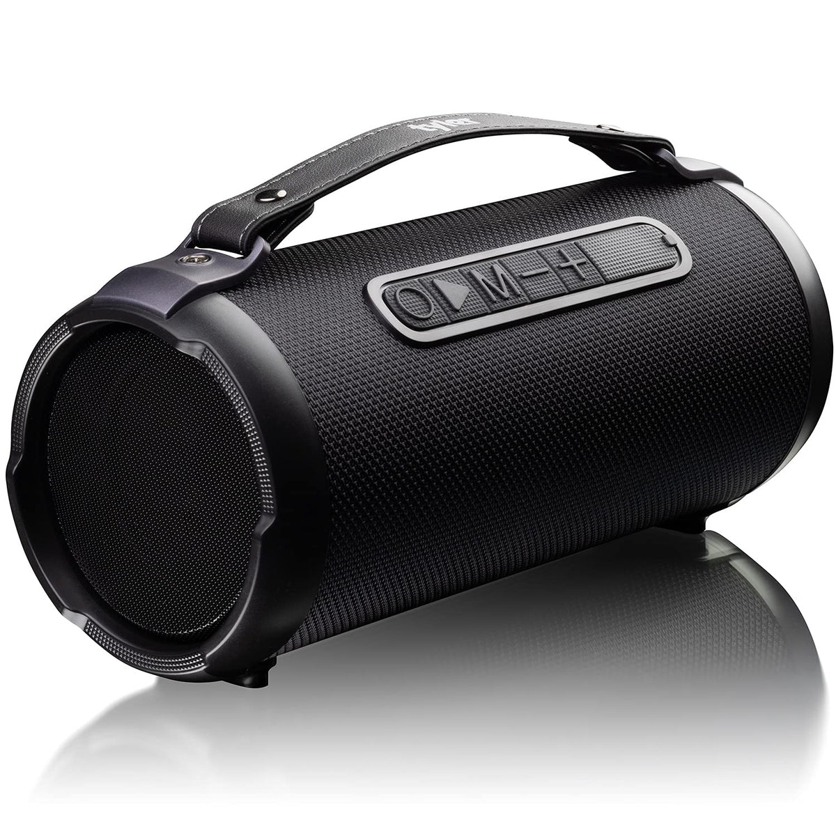 Tyler lifestyle shot with speaker at home and outdoors.