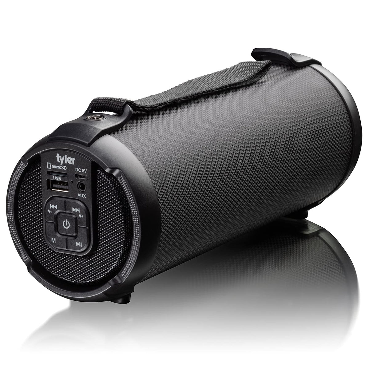 TYLER wireless Bluetooth speaker water-resistant for poolside listening and light splashes