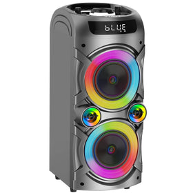 TYOTY A93 100W portable speaker with LED lights for outdoor parties.