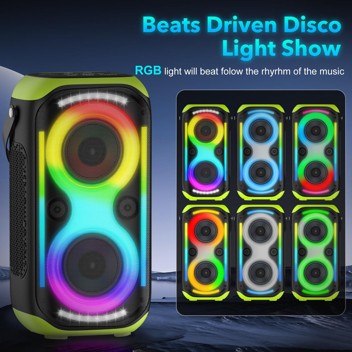 TYOTY A98 Bluetooth 5.0 reaches up to 100 feet for wireless play