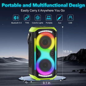 TYOTY A98 woofer and tweeter provide immersive stereo sound