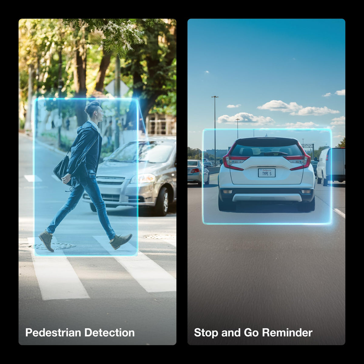Type S T200 lane departure alert helps you stay centered on the road