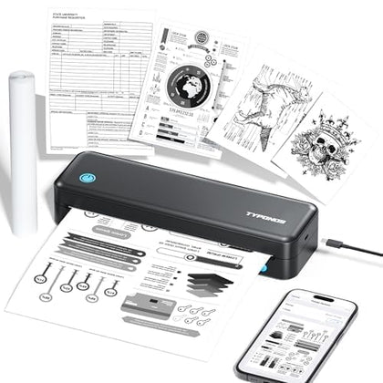 TYPONOS D820 front view showing compact design and quick access benefit