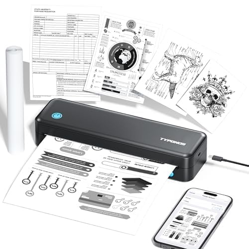 TYPONOS D820 front view showing compact design and quick access benefit