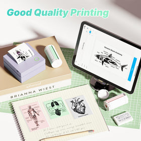 Printing memos and study notes with crisp black-and-white output by PM290.