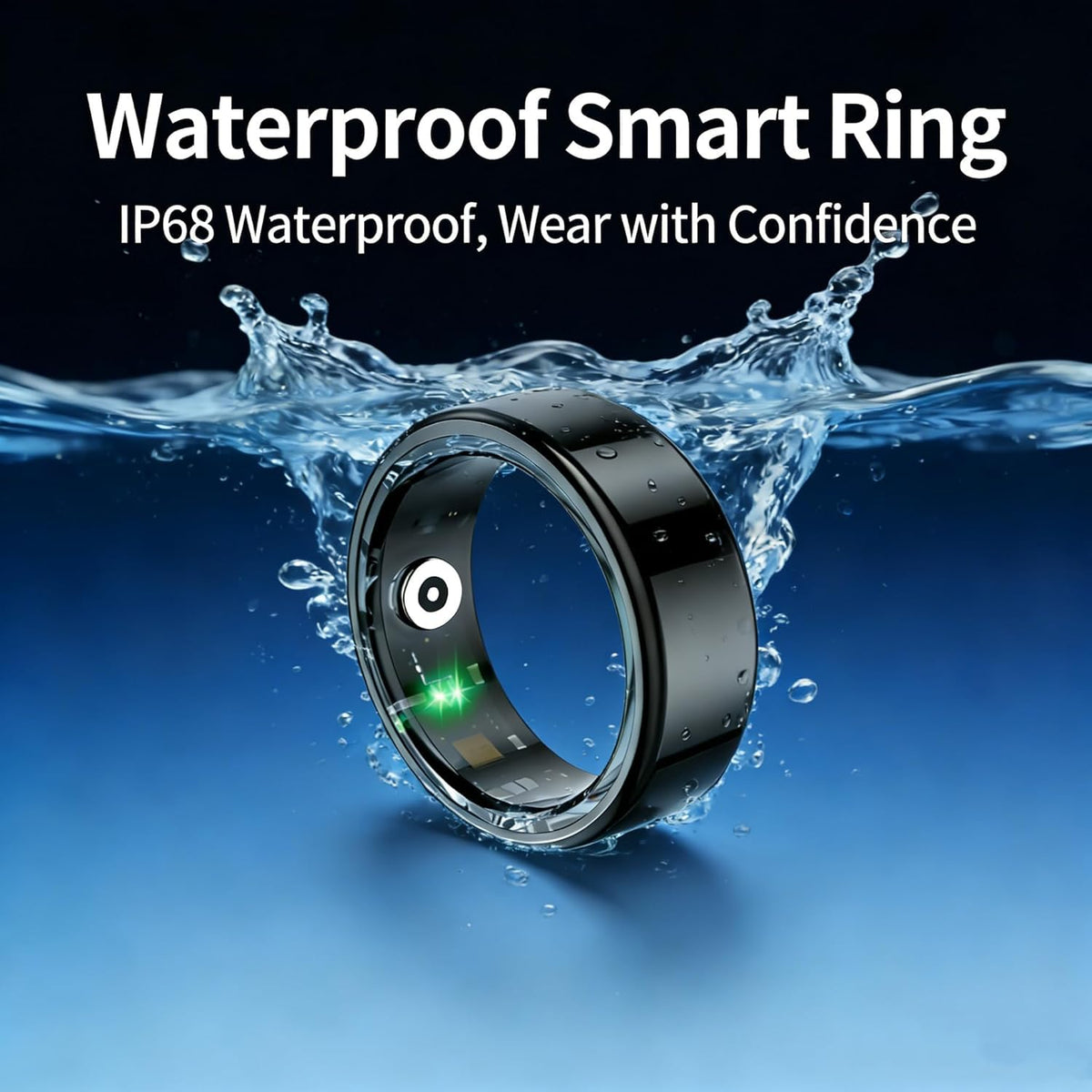 TYUIOL ring in hand to show true size and scale for confident fit selection
