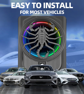 TZGBASS compact design suitable for trucks and SUVs without sacrificing space.