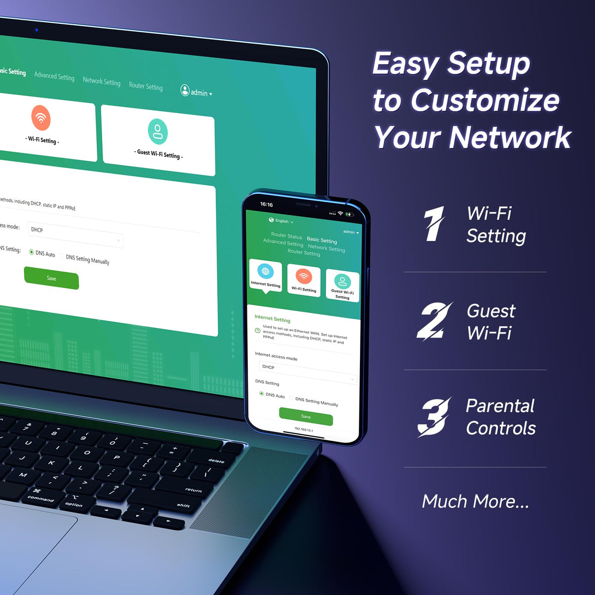 EasyMesh setup with multiple U-SPEED devices extending network coverage