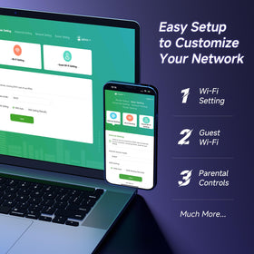 EasyMesh setup with multiple U-SPEED devices extending network coverage