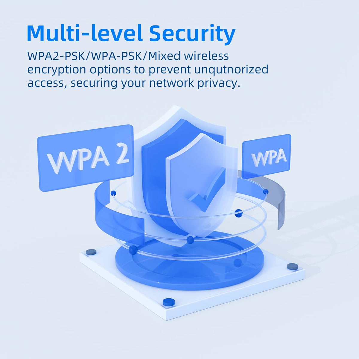 U-SPEED N300 Internet access control helps manage guest and family use