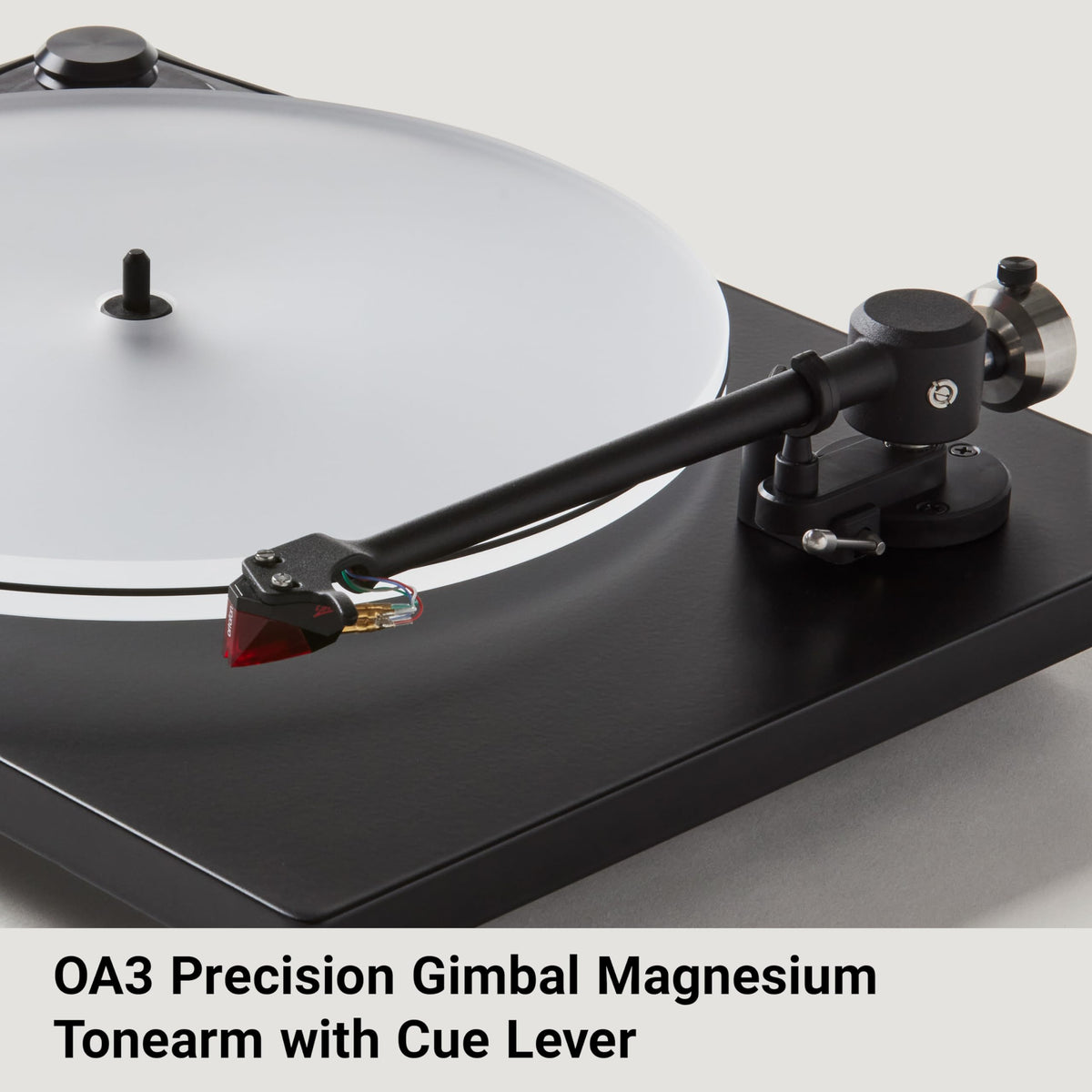 U-Turn Audio Orbit Special Gen 2 speed control knob demonstrates easy 33/45 RPM selection.