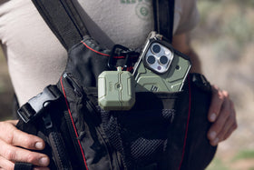 URBAN ARMOR GEAR textured grip surface for secure handling and anti-slip