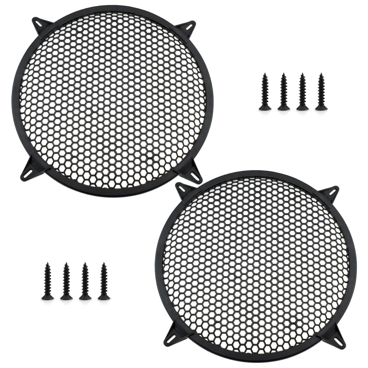 UBANU front view of two 12 inch grills showing protection and style