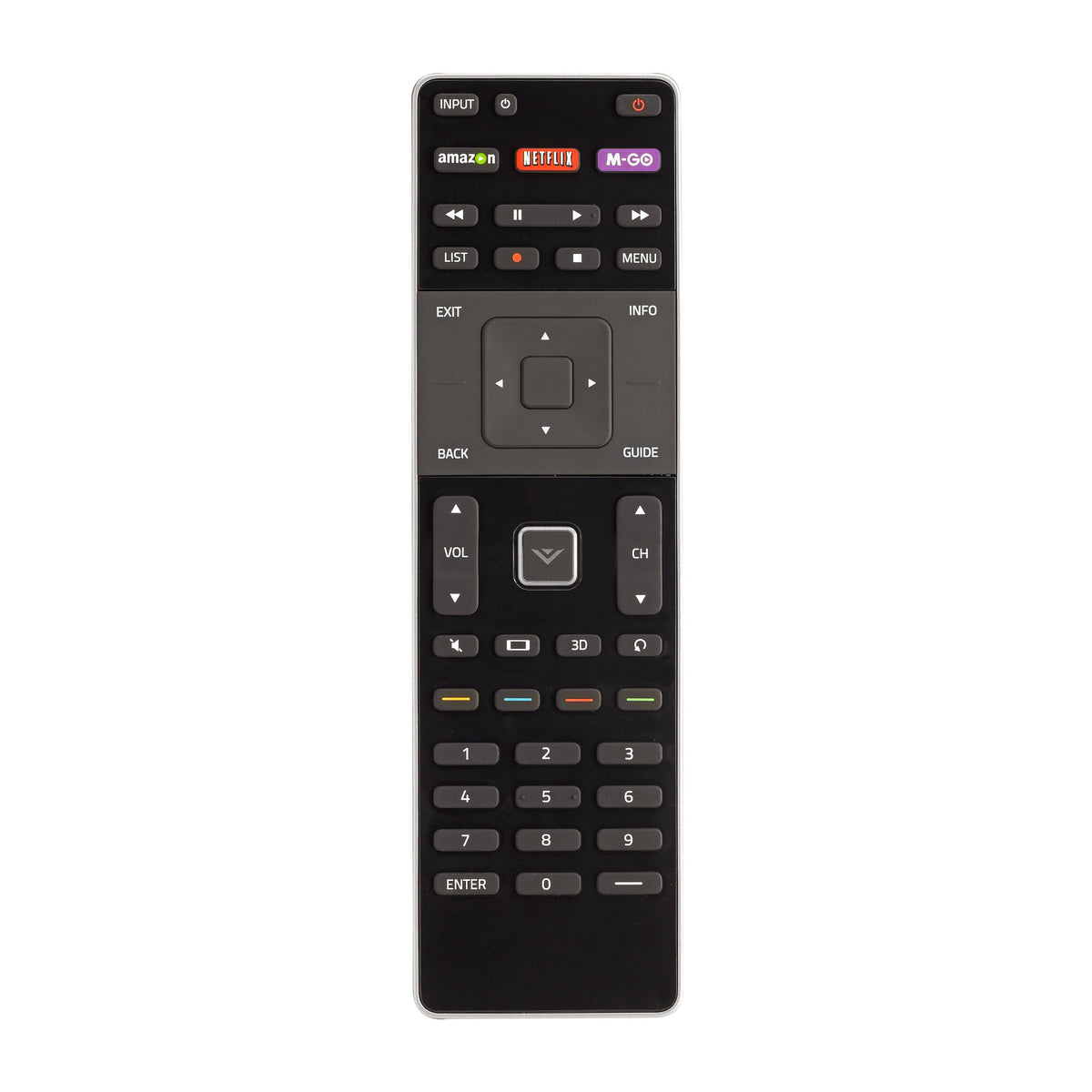 UBay XRT510 front view showing buttons and layout for easy control benefit