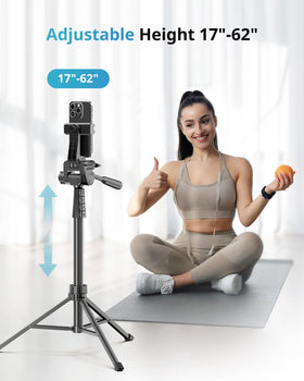 UBeesize adjustable phone mount showing flexible angles for precise framing