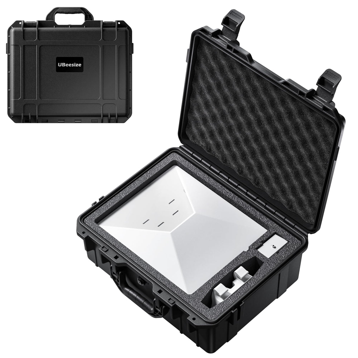 UBeesize Starlink Mini Case front view showing rugged protection for travel gear