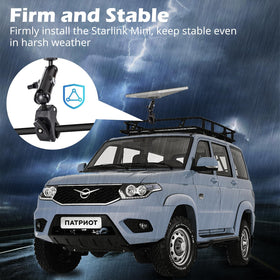 UBeesize Starlink Mini Mount easy-install design speeds up satellite alignment.