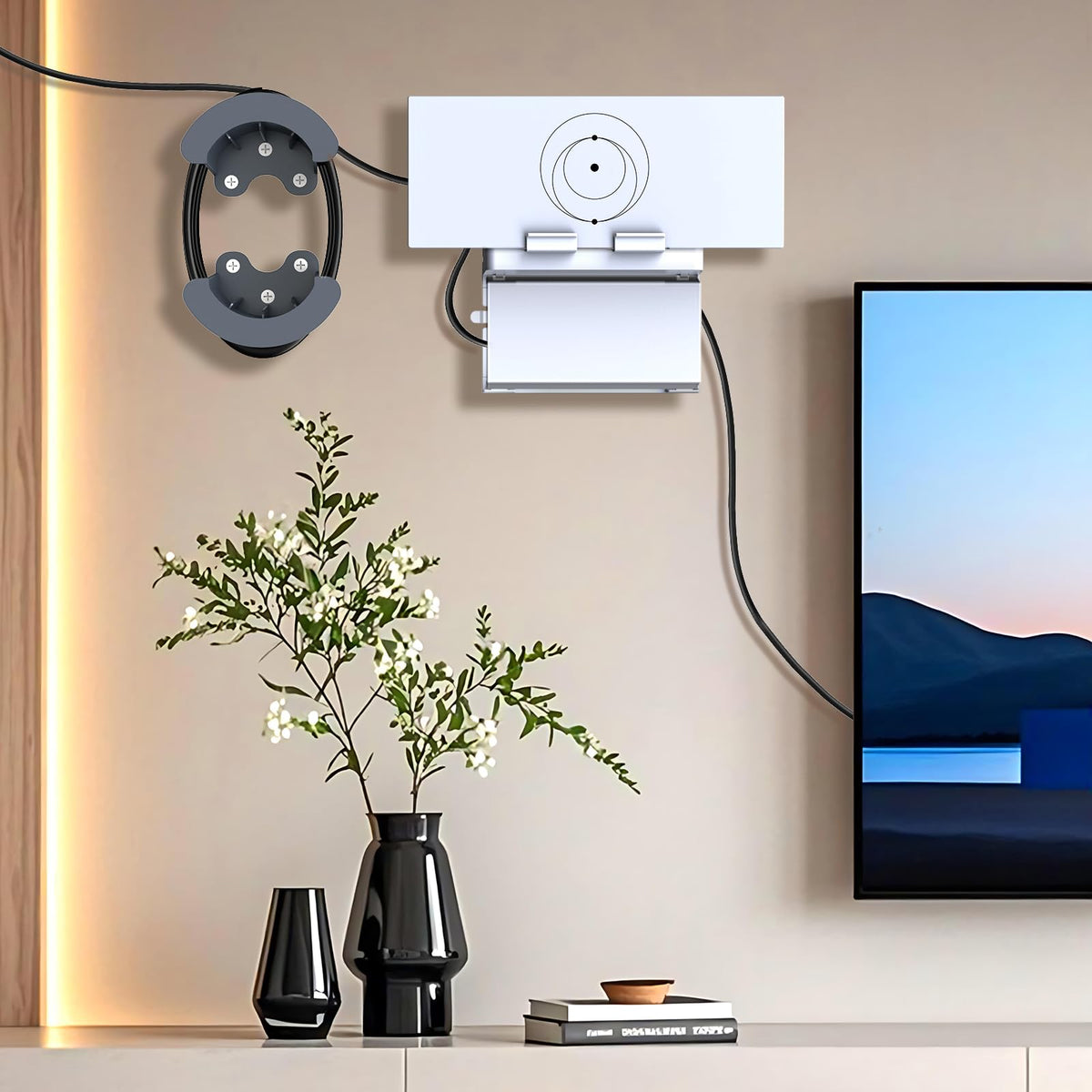 Signal optimization positioning improves coverage for home, office, or RV.