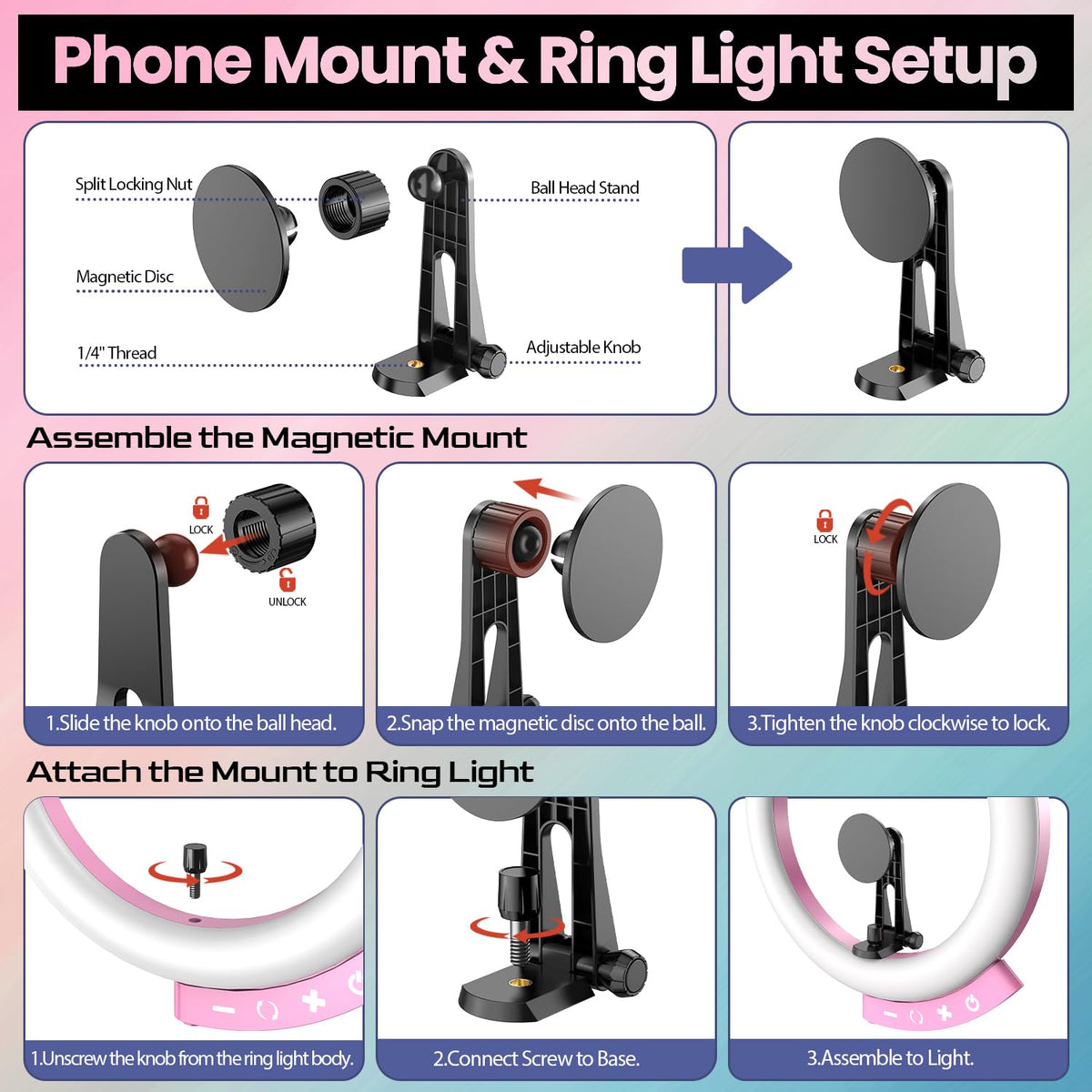 UBeesize 62-inch tripod fully extended showing stable height for eye-level framing benefit