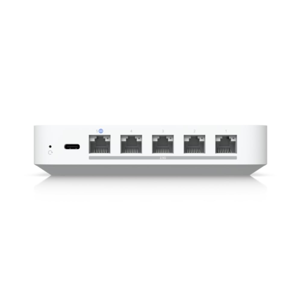 Ubiquiti Cloud Gateway Max NVMe storage options showing NVR scalability.
