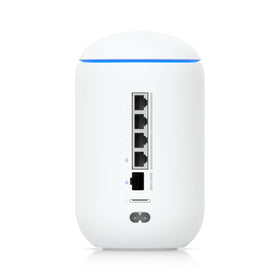 Ubiquiti Dream Router interior with microSD slot for on-device storage and backups