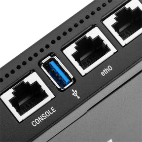Ubiquiti EdgeRouter 4 rack-mount compatibility presented in compact network cabinets.