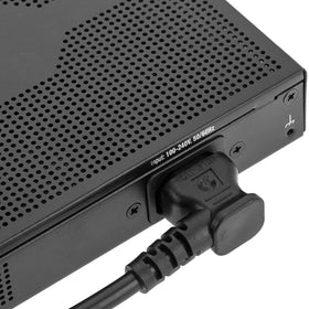 Ubiquiti EdgeRouter 4 wall-mount option shown for organized office setups.