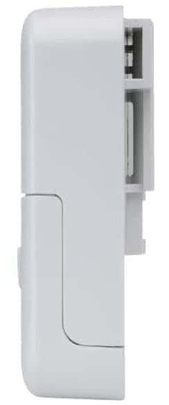 Ubiquiti ETH-SP-G2 ports view, ethernet connectors protected during surges.