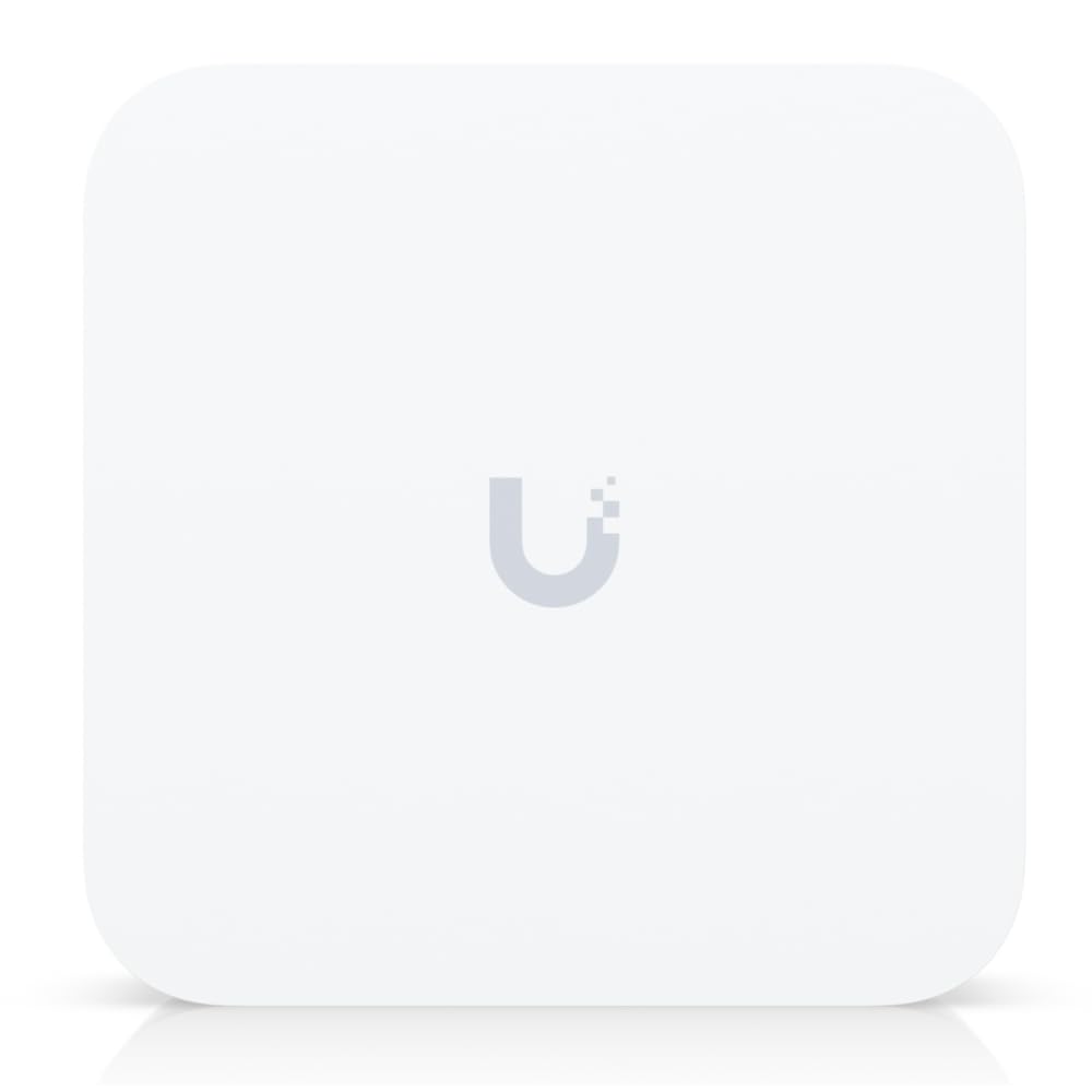 Ubiquiti UniFi UX7 gateway in mesh adoption setup showing seamless extension.