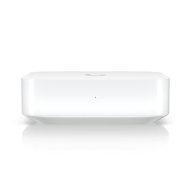 Ubiquiti UXG-Lite's compact footprint fits tight spaces in offices or home labs.