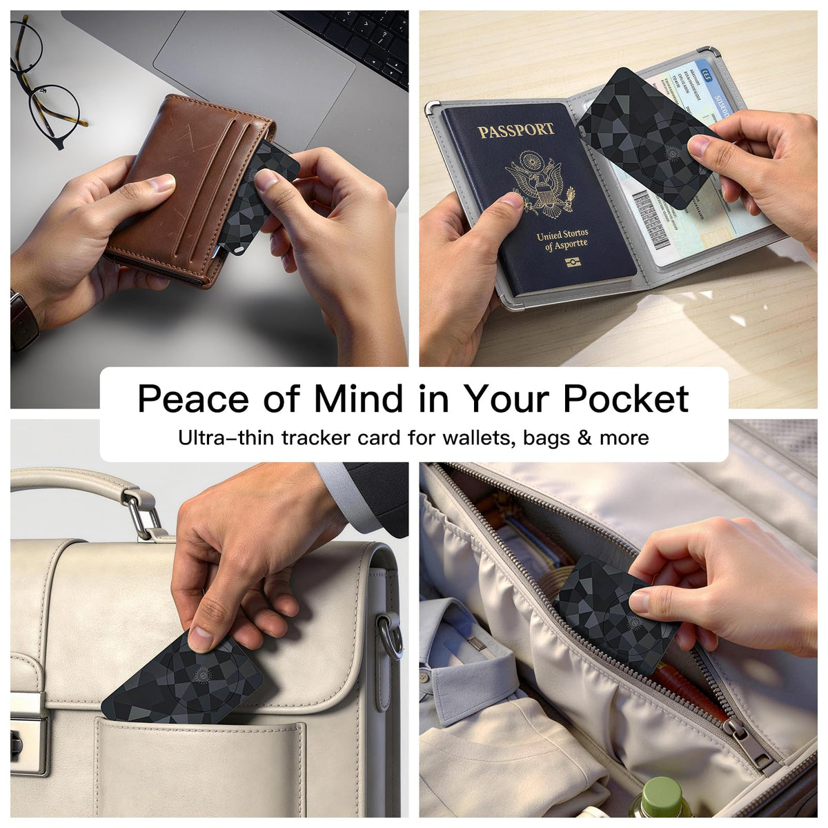 Resilience in luggage, passport holders, or pockets for everyday travel