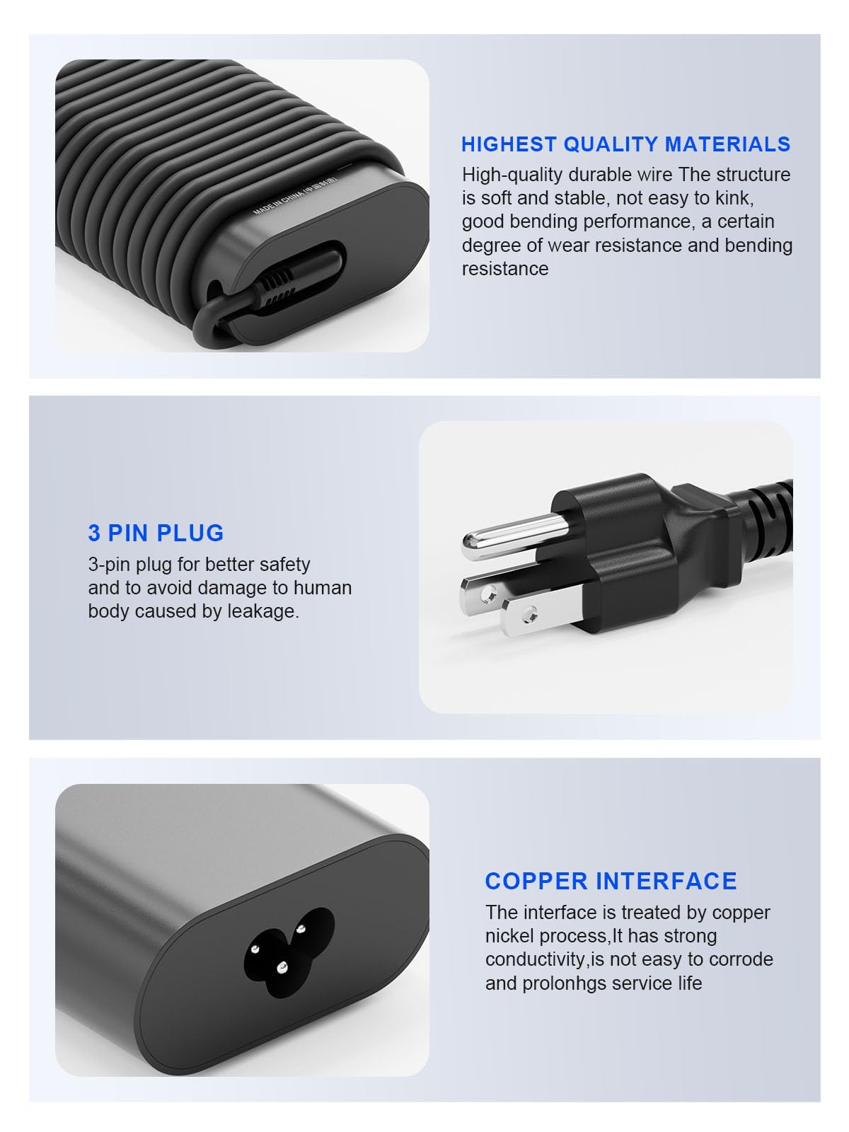 UCANUUP 100W USB-C charger shown in a desk setup for fast charging.