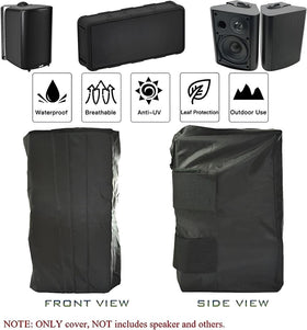 UCare outdoor speaker cover with water-resistant fabric shields equipment during rain