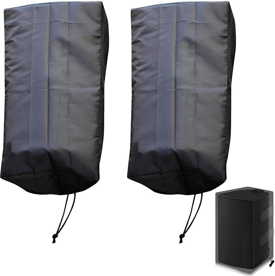 UCare wall-mount speaker cover front view protects outdoor speakers from weather