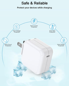 UCCRIE foldable-usb-c-charger folds flat for easy packing